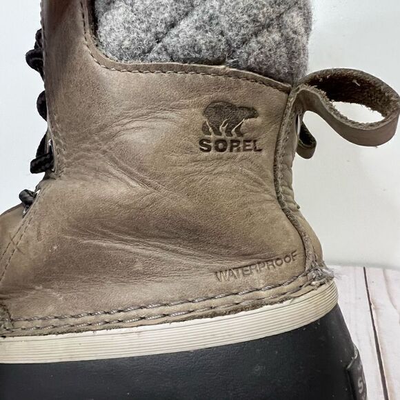 Sorel Slimpack Lace II Waterproof Snow Boots - Picture 4 of 9